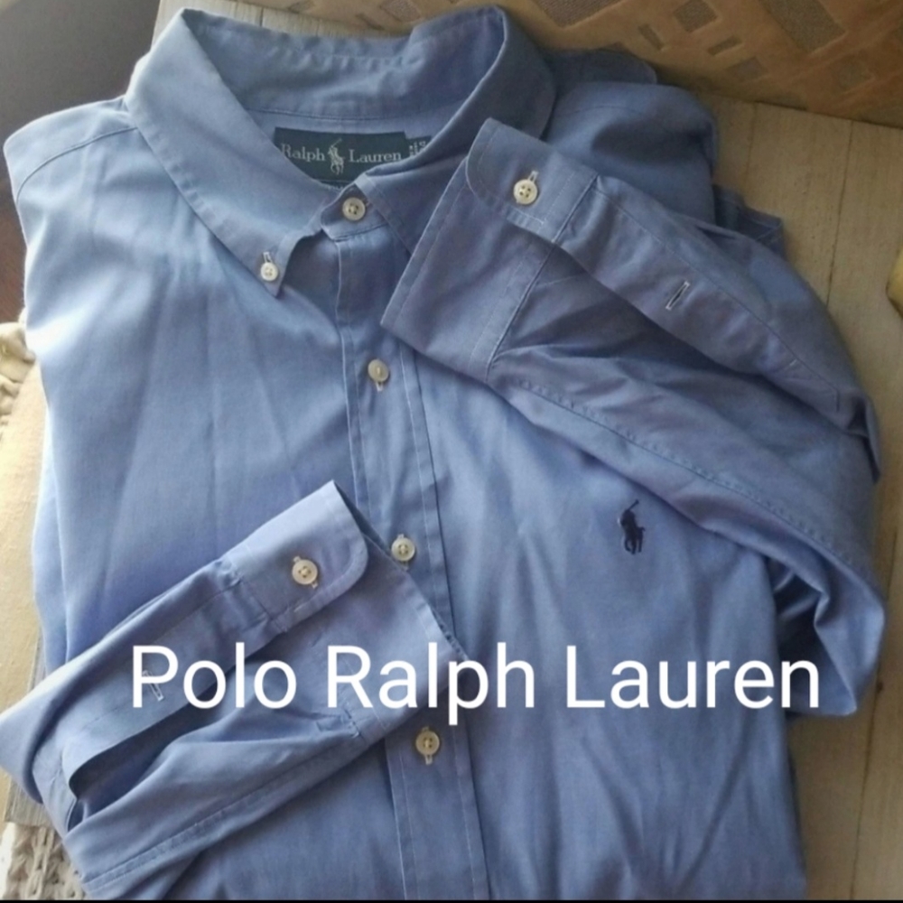 Polo Ralph Lauren Blue Button Down